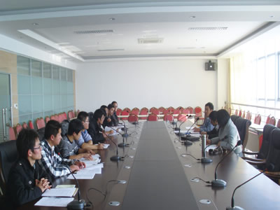 首批2012屆大學生到公司實習