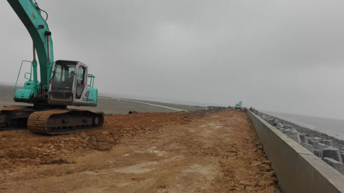 通州灣腰沙圍墾二期工程 圓滿竣工，再接再歷